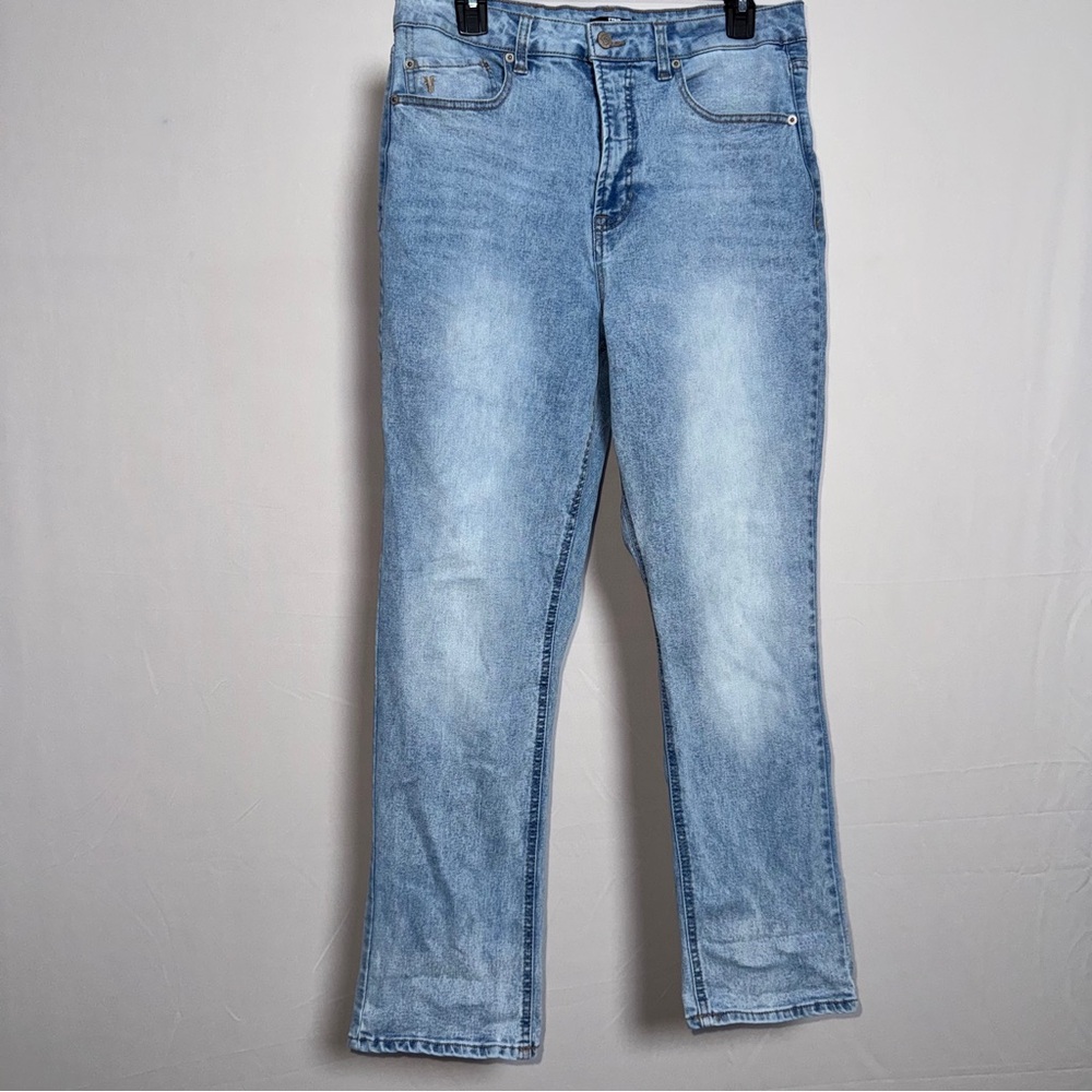 Frye Light‎ Blue Stretch Straight Jeans Women’s Size 10 (30).